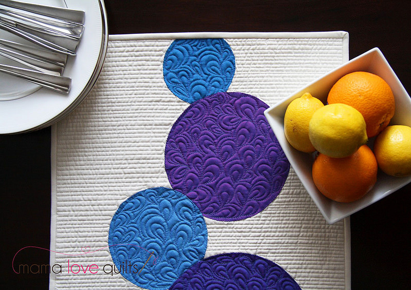 Connect the Dots Table Runner_Closeup2