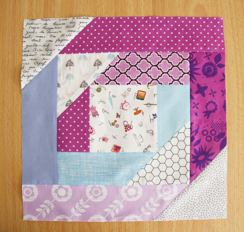 That Stash Bee_September 2014_Pineapple Blossom Block_2