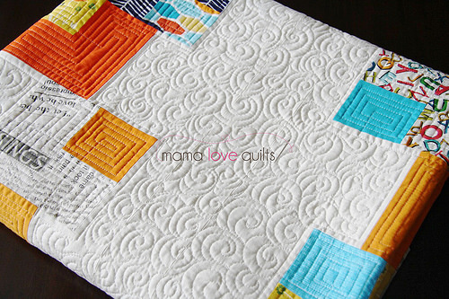 Playing cards quilt_folded