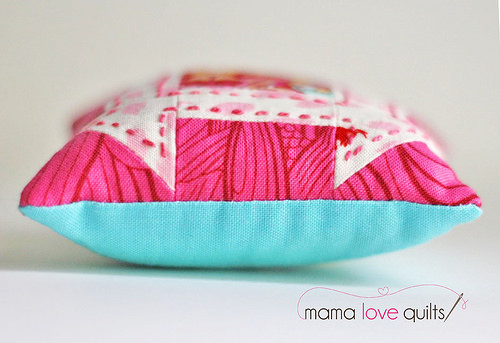 Churn Dash Pincushion_Side