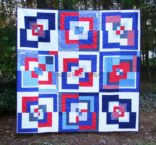 Triangle MQG Charity Quilt