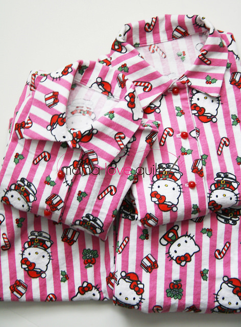 Hello Kitty Pajamas_2 pairs