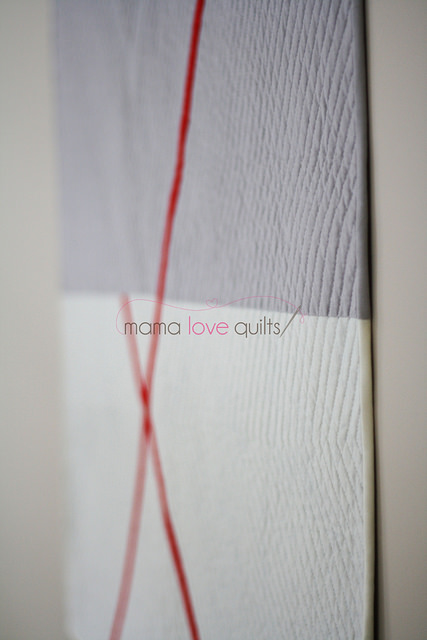 Red X Modern Quilt_4