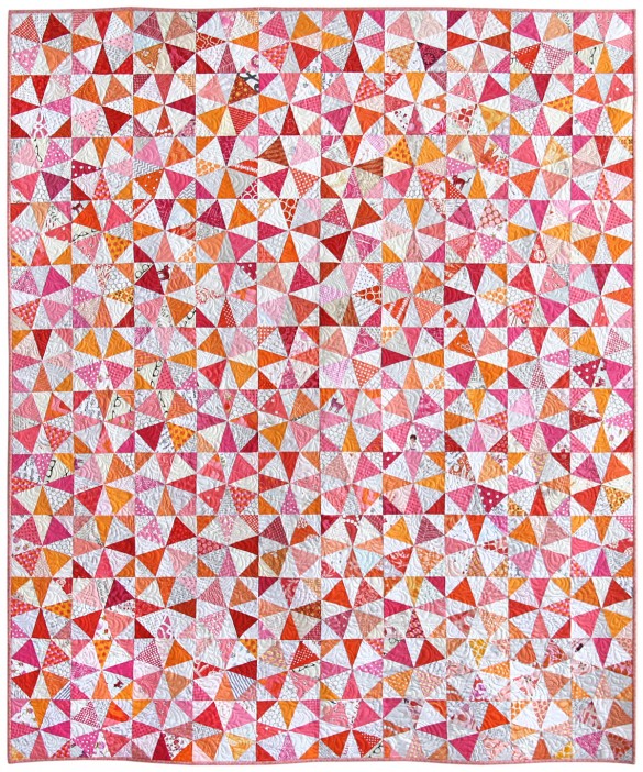 Kaleidoscope Modern Quilt by Nicole Neblett